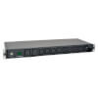 TRIPPLITE PDU MonofÃ¡sico de 3.7kW con Medidor Digital Local, Tomacorrientes de 208V ~ 230V (8 C13, 2 C19) IEC-309 16A Azul, Cable de 2.44 m [8 pies], InstalaciÃ³n en 1U de Rack, TAA Part Number:  PDUMH16HV