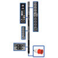 TRIPPLITE PDU Controlable TrifÃ¡sico de 23kW 220V ~ 240V - Interfaz LX, Gigabit, 30 Tomacorrientes, Entrada IEC 309 de 32A Rojo 380V ~ 415V, LCD, Cable de 1.83 m, 0U 1.78 m de Altura, TAA Part Number:  PDU3XEVSR6G32B